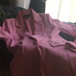 Hot pink shorts with matching blazer never worn.